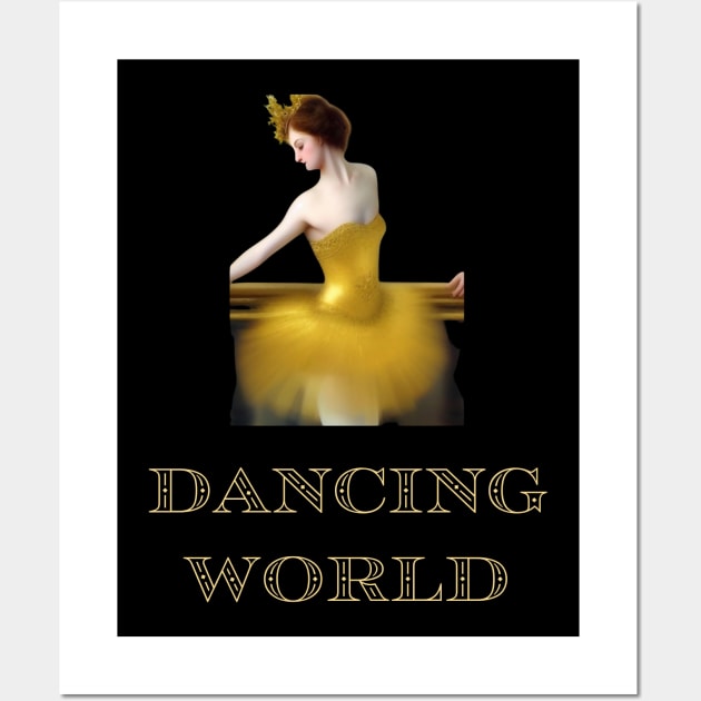 ballet gift Wall Art by vaporgraphic